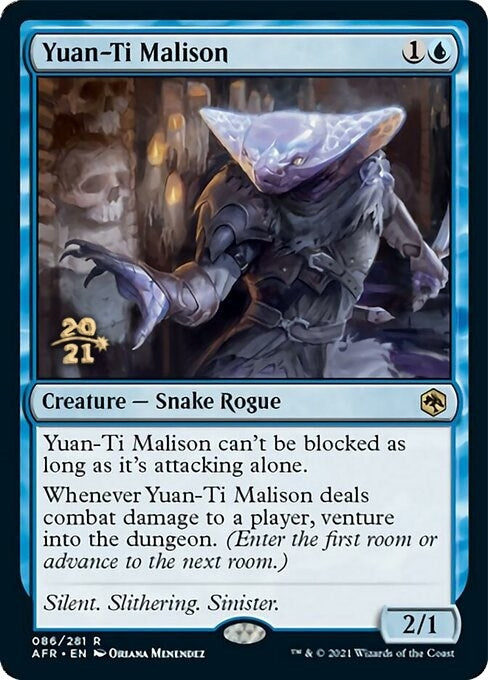 Image for Yuan-Ti Malison (86) (PRE) - Magic: The Gathering