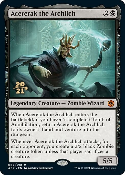 Image for Acererak the Archlich (87) (PRE) - Magic: The Gathering