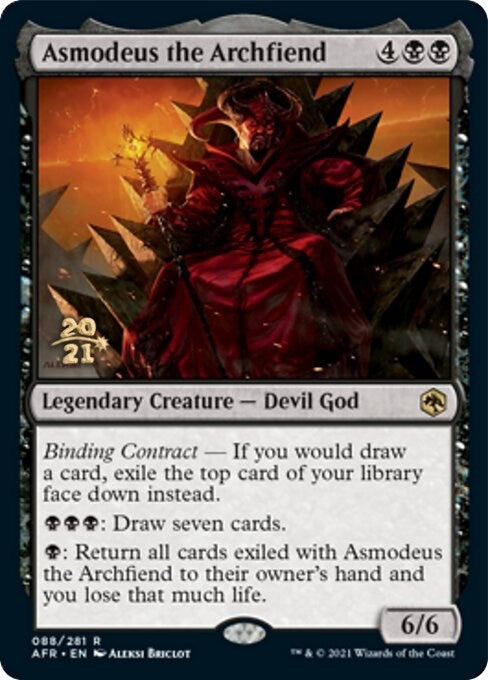 Image for Asmodeus the Archfiend (88) (PRE) - Magic: The Gathering