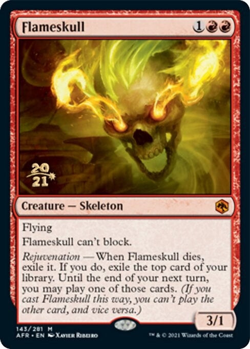 Image for Flameskull (143) (PRE) - Magic: The Gathering