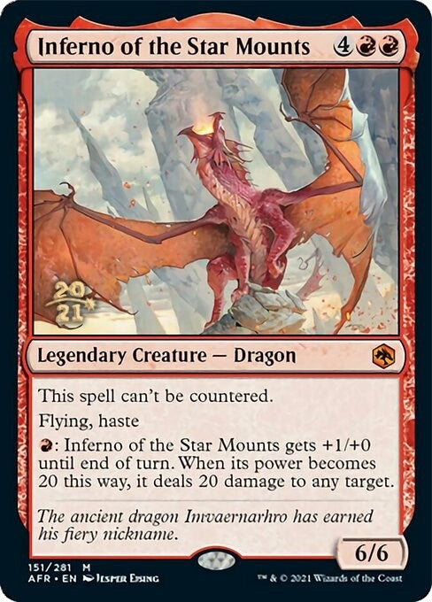 Image for Inferno of the Star Mounts (151) (PRE) - Magic: The Gathering