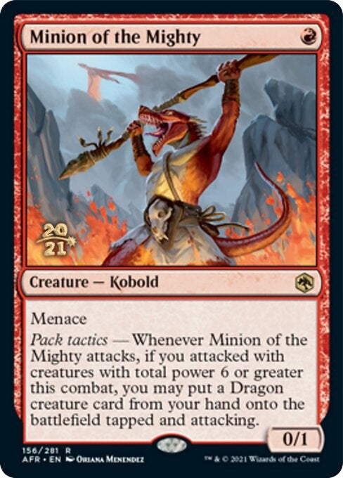 Image for Minion of the Mighty (156) (PRE) - Magic: The Gathering