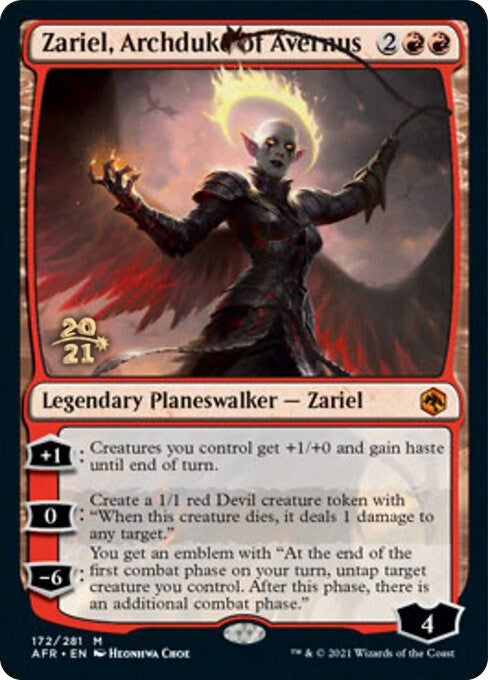 Image for Zariel, Archduke of Avernus (172) (PRE) - Magic: The Gathering