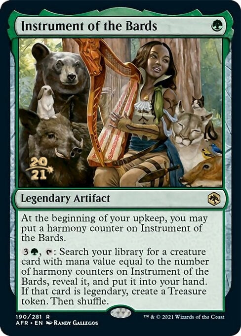 Image for Instrument of the Bards (190) (PRE) - Magic: The Gathering