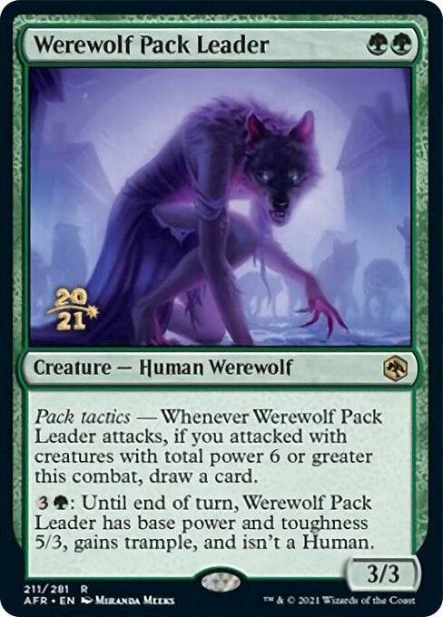 Image for Werewolf Pack Leader (211) (PRE) - Magic: The Gathering