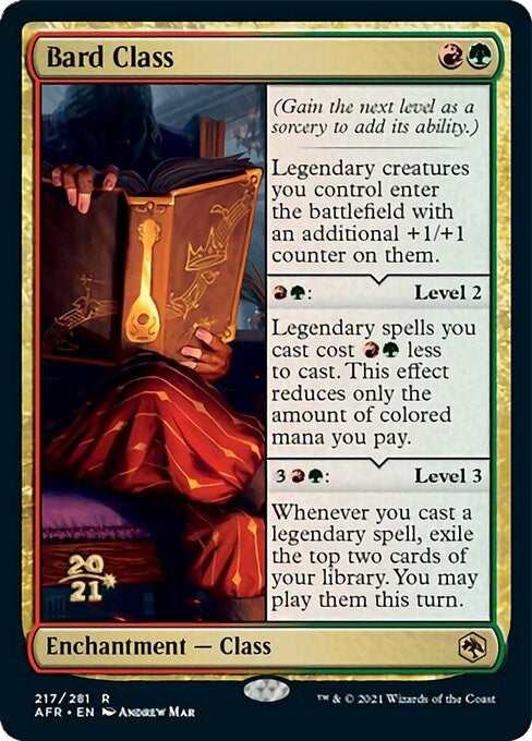 Image for Bard Class (217) (PRE) - Magic: The Gathering