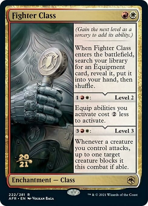Image for Fighter Class (222) (PRE) - Magic: The Gathering