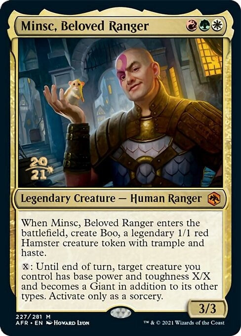 Image for Minsc, Beloved Ranger (227) (PRE) - Magic: The Gathering