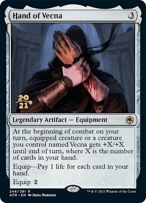 Image for Hand of Vecna (246) (PRE) - Magic: The Gathering
