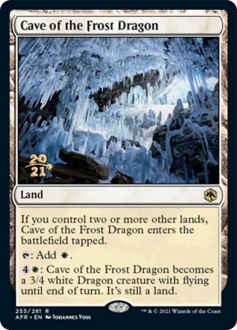 Image for Cave of the Frost Dragon (253) (PRE) - Magic: The Gathering