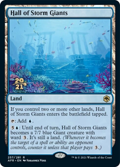 Hall of Storm Giants (257) (PRE)