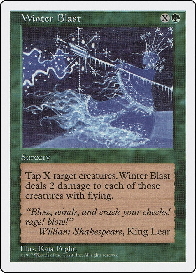 Image for Winter Blast (5ED) - Magic: The Gathering