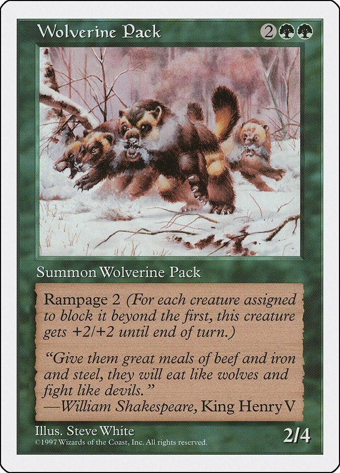 Image for Wolverine Pack - Magic: The Gathering
