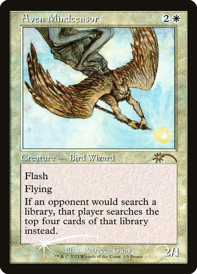 Image for Aven Mindcensor (Retro Frame) (1) (WPN) - Magic: The Gathering