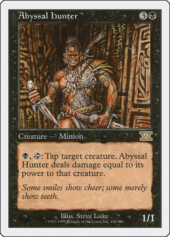 Image for Abyssal Hunter (109) (6ED) - Magic: The Gathering