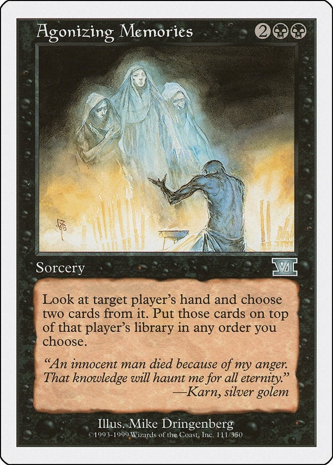 Image for Agonizing Memories (111) (6ED) - Magic: The Gathering