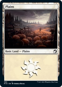 Image for Plains (380) (380) (MID) - Magic: The Gathering