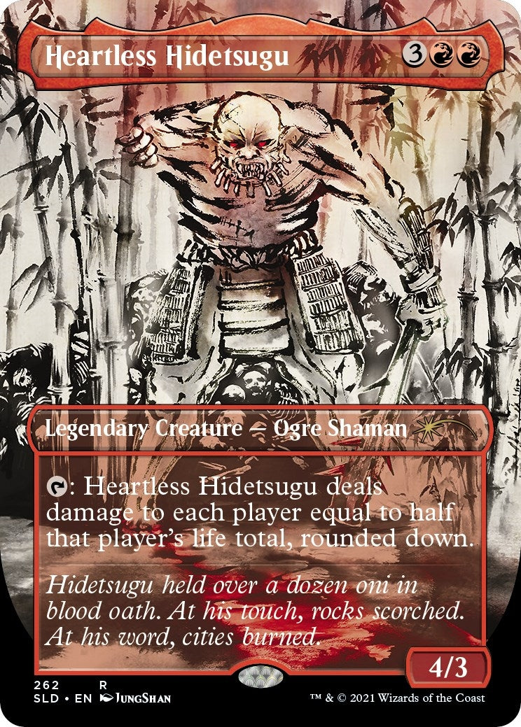 Image for Heartless Hidetsugu (262) (SLD) - Magic: The Gathering