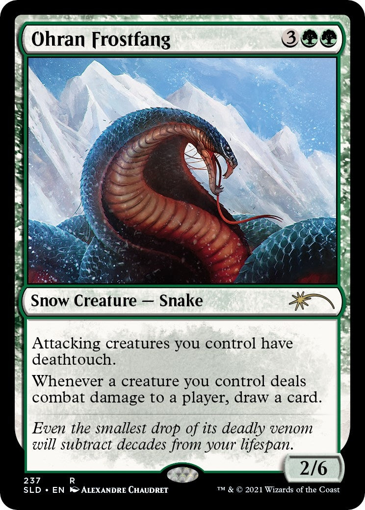 Image for Ohran Frostfang (237) (SLD) - Magic: The Gathering