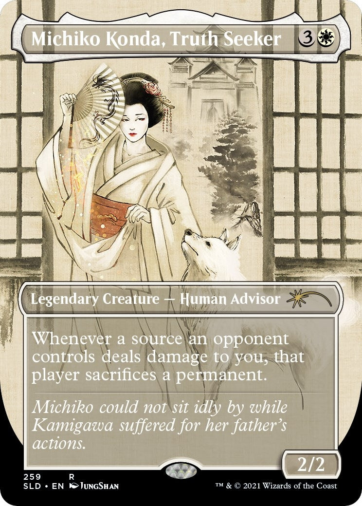 Image for Michiko Konda, Truth Seeker (259) (SLD) - Magic: The Gathering