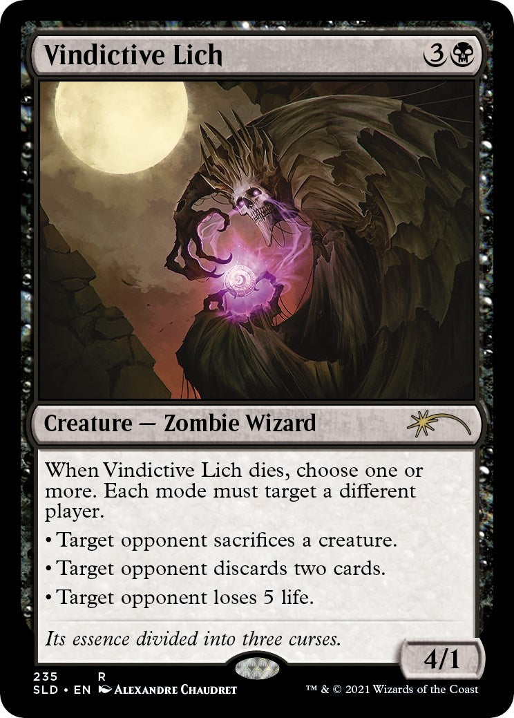 Image for Vindictive Lich (235) (SLD) - Magic: The Gathering