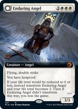 Image for Enduring Angel (Extended Art) (327) (MID) - Magic: The Gathering