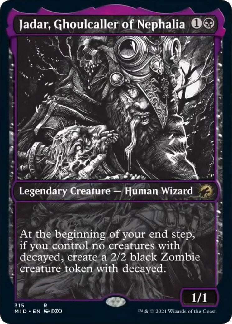 Image for Jadar, Ghoulcaller of Nephalia (Showcase) (315) (MID) - Magic: The Gathering