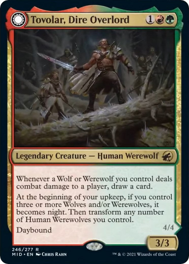 Image for Tovolar, Dire Overlord (246) (MID) - Magic: The Gathering