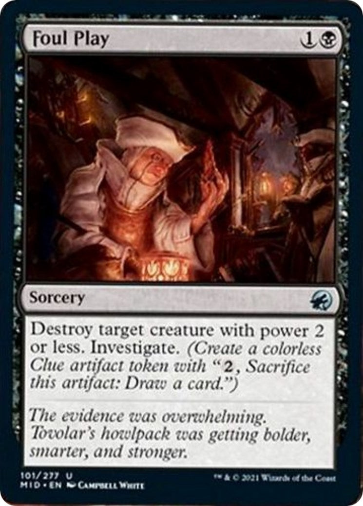 Image for Foul Play (101) (MID) - Magic: The Gathering