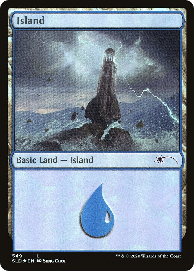 Image for Island (549) (549) (SLD) - Magic: The Gathering