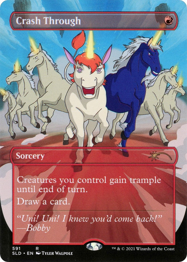 Image for Crash Through (591) (SLD) - Magic: The Gathering