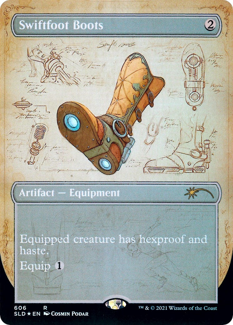 Image for Swiftfoot Boots (606) (SLD) - Magic: The Gathering