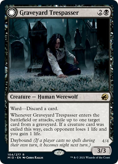 Graveyard Trespasser (104) (MID)