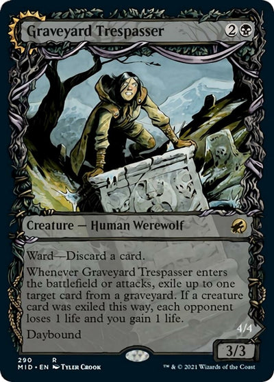 Graveyard Trespasser (Showcase) (290) (MID)