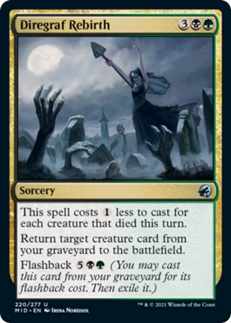 Image for Diregraf Rebirth (220) (MID) - Magic: The Gathering