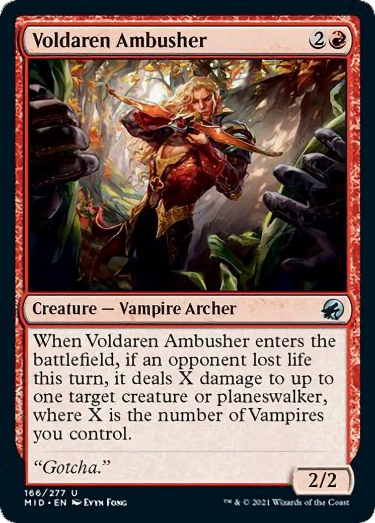 Image for Voldaren Ambusher (166) (MID) - Magic: The Gathering