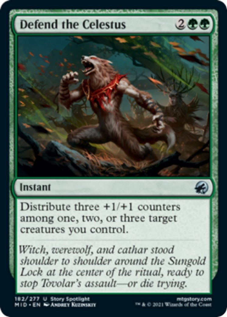 Image for Defend the Celestus (182) (MID) - Magic: The Gathering