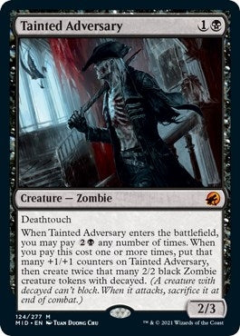 Image for Tainted Adversary (124) (MID) - Magic: The Gathering