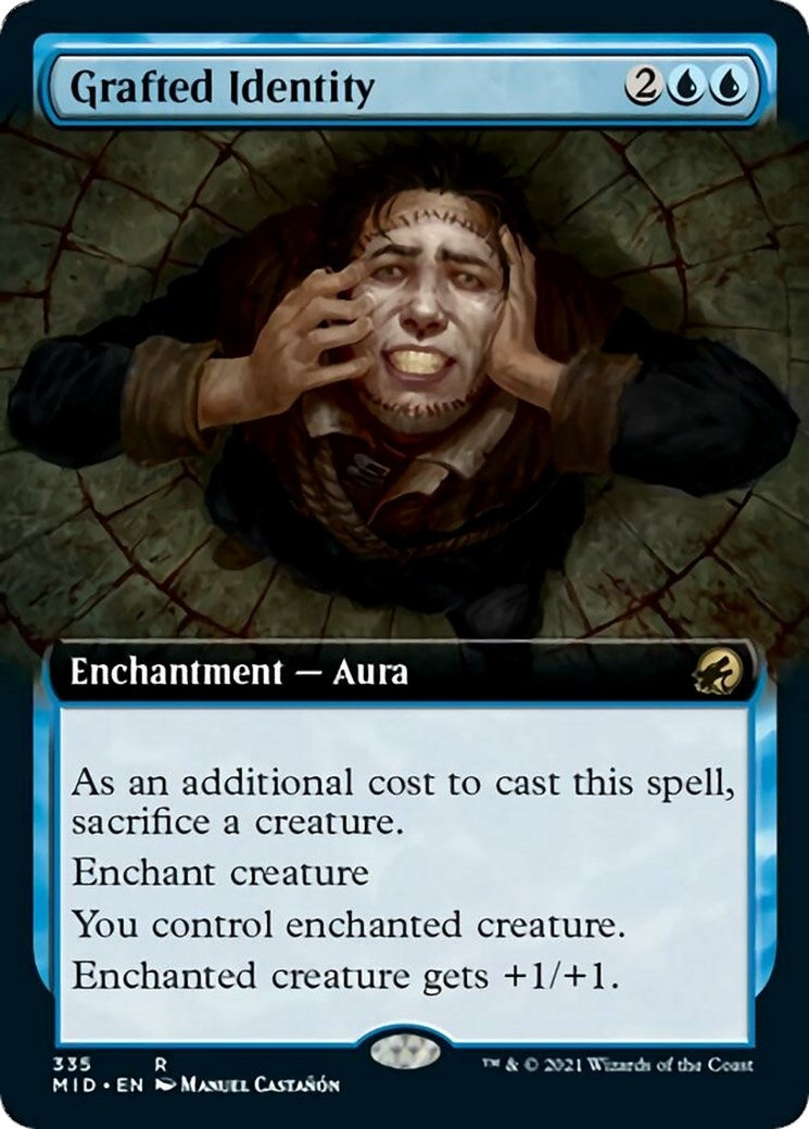 Image for Grafted Identity (Extended Art) (335) (MID) - Magic: The Gathering