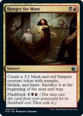 Image for Hungry for More (228) (MID) - Magic: The Gathering