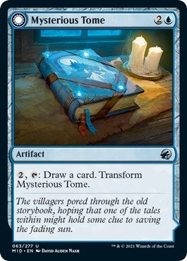 Image for Mysterious Tome (63) (MID) - Magic: The Gathering