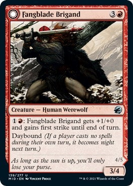 Image for Fangblade Brigand (139) (MID) - Magic: The Gathering