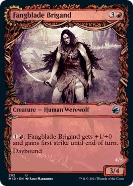 Image for Fangblade Brigand (Showcase) (292) (MID) - Magic: The Gathering