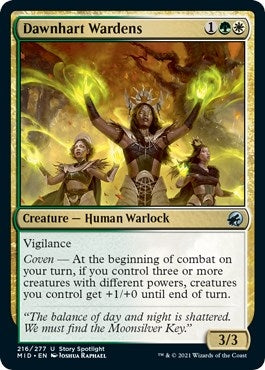 Image for Dawnhart Wardens (216) (MID) - Magic: The Gathering