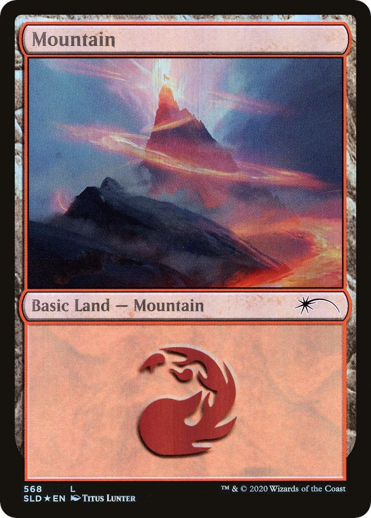 Image for Mountain (568) (568) (SLD) - Magic: The Gathering