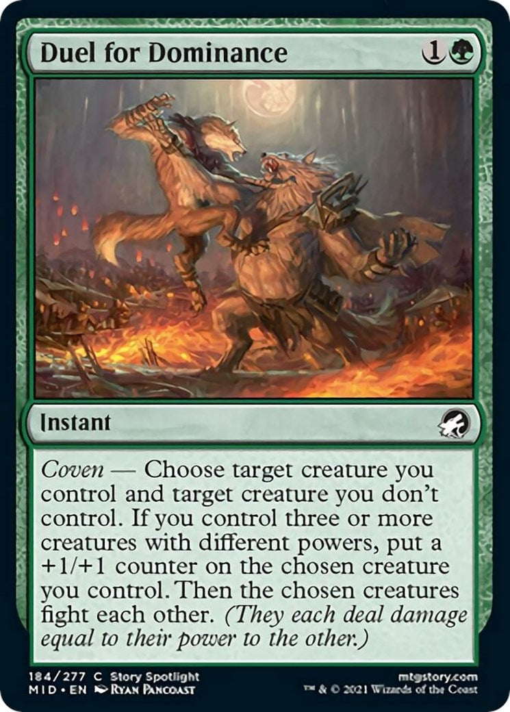 Image for Duel for Dominance (184) (MID) - Magic: The Gathering