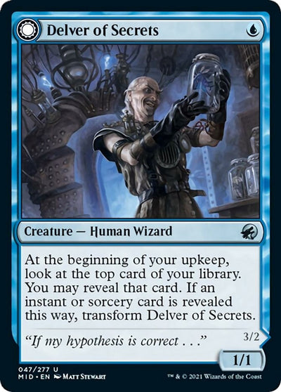 Delver of Secrets (47) (MID)