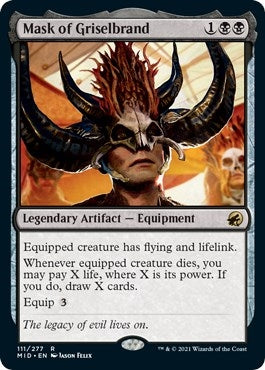 Image for Mask of Griselbrand (111) (MID) - Magic: The Gathering