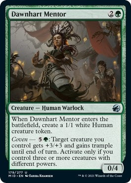 Image for Dawnhart Mentor (179) (MID) - Magic: The Gathering