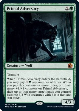 Image for Primal Adversary (194) (MID) - Magic: The Gathering
